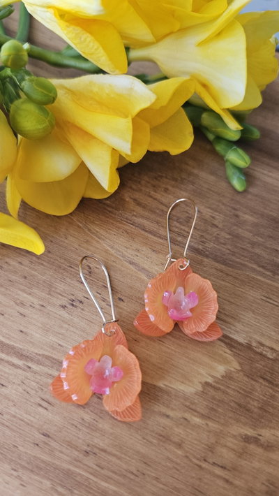 ORQUÍDEAS NARANJAS  