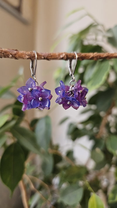 HORTENSIAS VIOLETAS