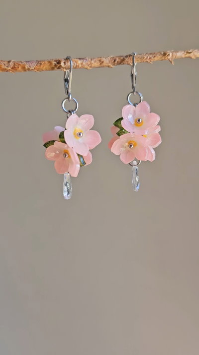 FLORES NO ME OLVIDES ROSA