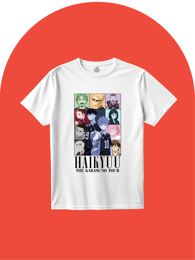 Remera Haikyuu "The Karasuno Tour"
