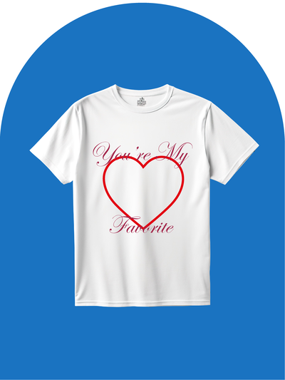 Remera "My Favorite" Personalizada