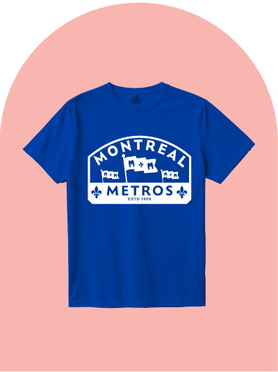 Remera Azul "MONTREAL" Heated Rivalry