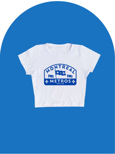 Baby Tee "MONTREAL" Heated Rivalry