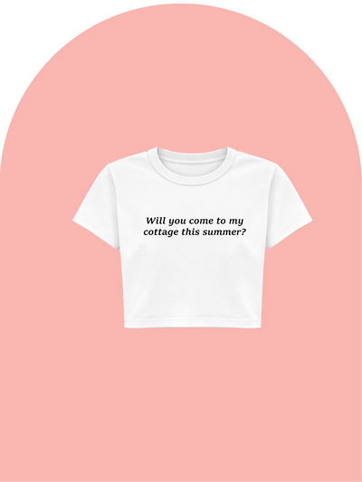 Baby Tee "ASK" Heated Rivalry