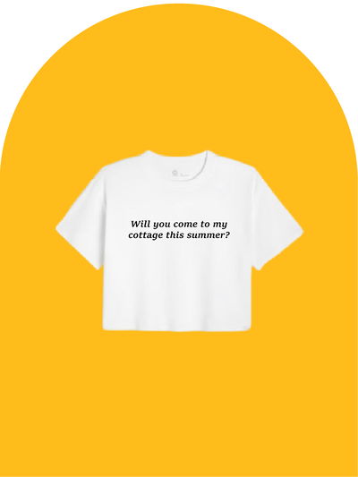 Croptop "ASK" Heated Rivalry