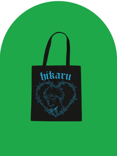 Totebag "Hikarui" The Summer Hikaru Died Negra