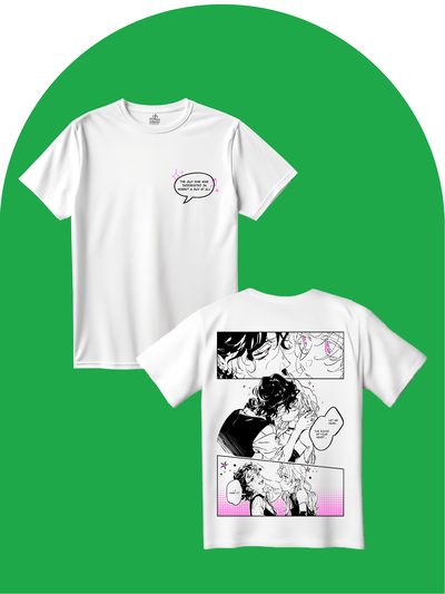 Remera "Kiss" The Guy Rosa Doble Estampa