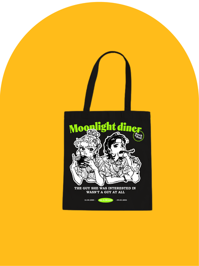 Tote "Moonlight Diner" Negra The Guy