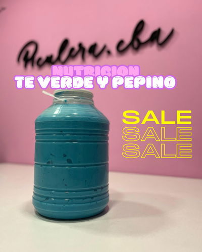 Nutrición de te verde y pepino 7lts.