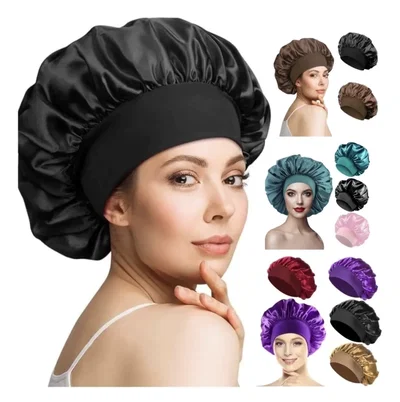 ✨ Gorro de Satén Premium para Dormir ✨