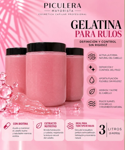 Gelatina para Rulos