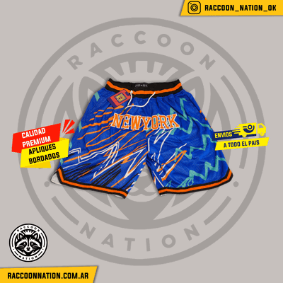 NEW YORK KNICKS SHORT (AZUL)