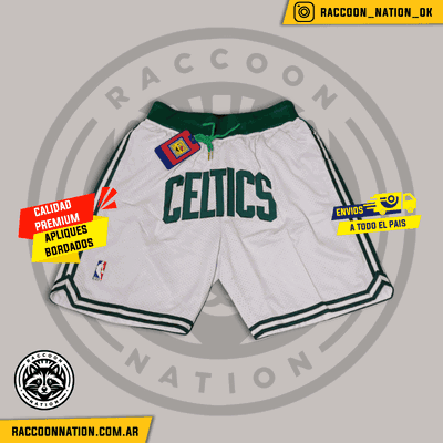 BOSTON CELTICS SHORT BLANCO