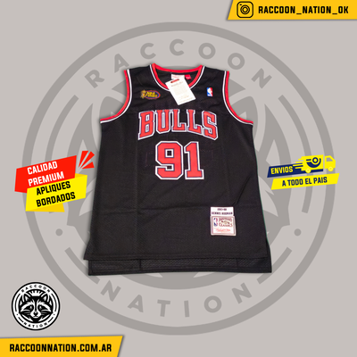 CHICAGO BULLS FINALS #91 RODMAN (M/N)