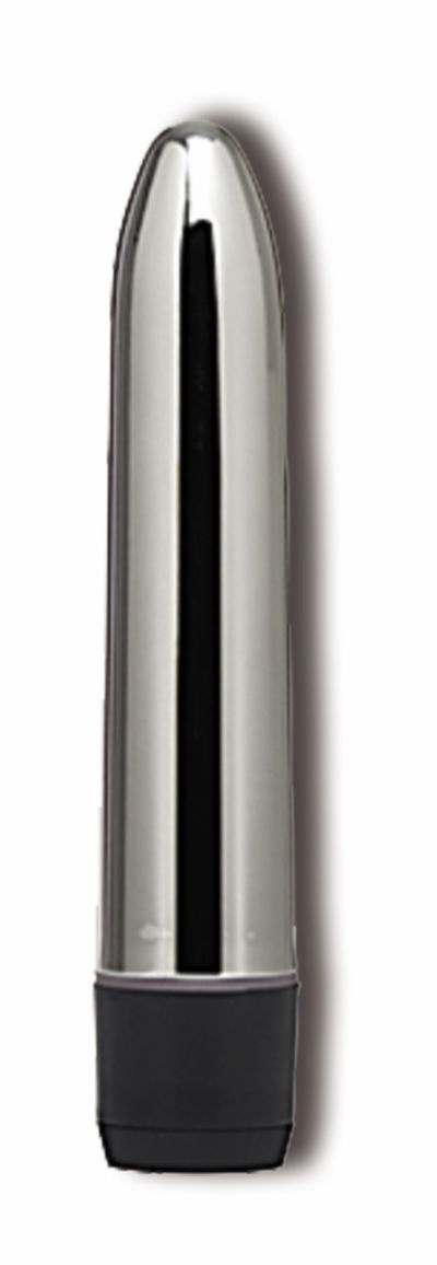 Balita Glamour Plateada 13 cm (con vibrador)