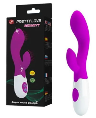 Brighty by Pretty Love - Vibro Pto G y Clitorial 30 velocidades