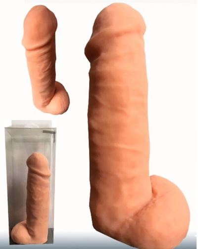 CyberSkin - Replica actor porno 19x4.5 cm