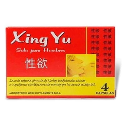 Xing Yu-Vigorizante NATURAL mascul. (vta.libre x 4 u.)