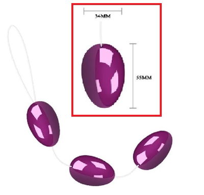 Bolas Anales Triples Sexual Balls