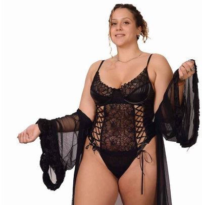 BODY CUERINA - Negro
