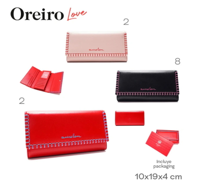 Billetera Oreiro Love Negro 2 9 4 9 5