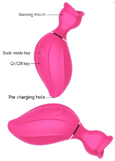 LIP LOVE - Succionador de pezones o clitoris - 8 modos de succion (recargable)