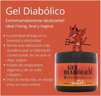 Gel Diabolico Fisting (200 gr) uso anal o vaginal