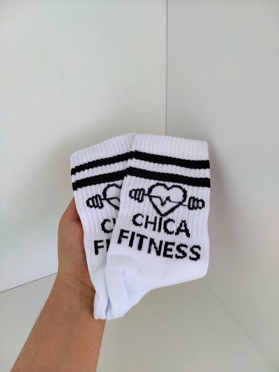 Medias tenis - chica fitness