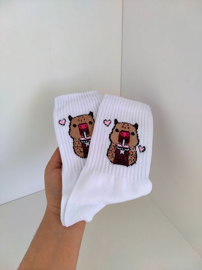Medias tenis - capibara 