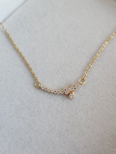 CONJUNTO MOÑO STRASS
