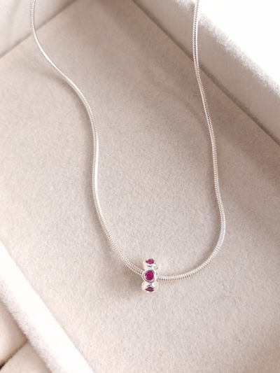 CONJUNTO HEART FUCSIA