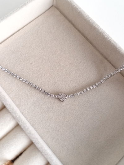 CHOKER HEART CRISTAL