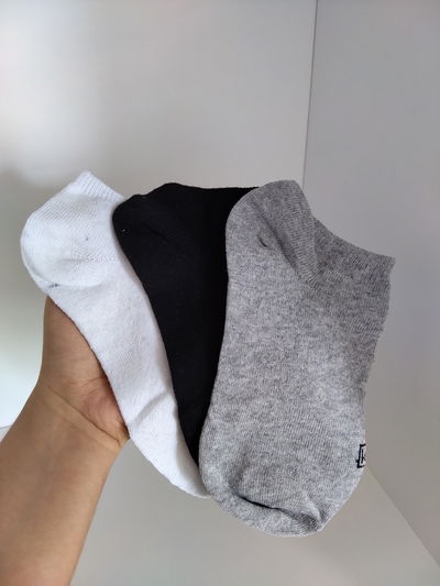 Soquetes lisos - blanca