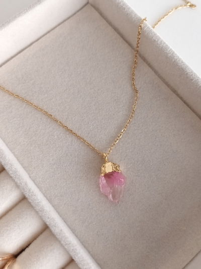 CONJUNTO CUARZO ROSADO