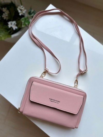 CARTERA AMAPOLA ROSA