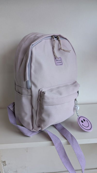 MOCHILA HAPPY LILA