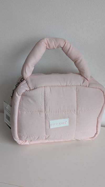 PORTA COSMETICO ROSA PASTEL