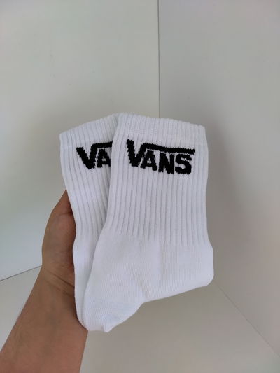 Medias tenis - vans blanca
