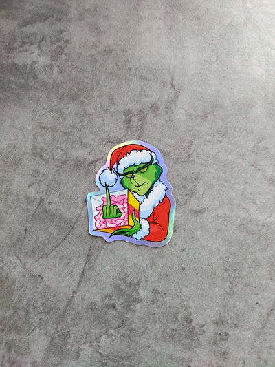 El Grinch regalo - holográfico