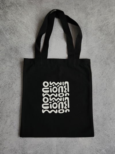 TOTE BAG FORMY NEGRO