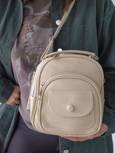 BOLSO/MOCHILA BEIGE