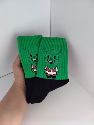 Medias tenis - Shrek