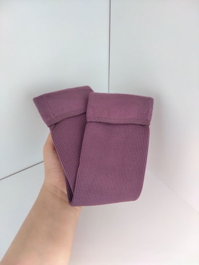 Medias térmicas - violeta oscuro