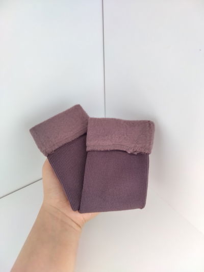 Medias térmicas - marrón oscuro