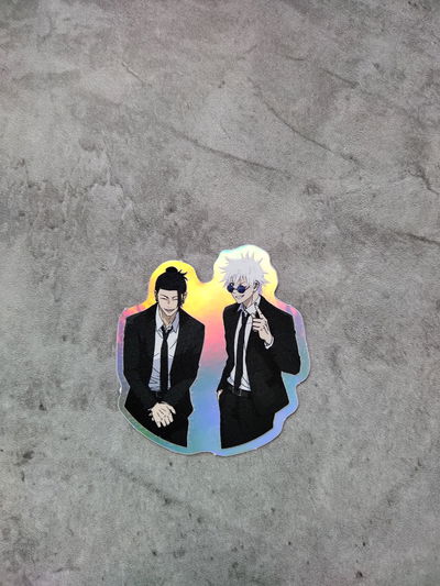 Gojo y Geto formales - holográfico