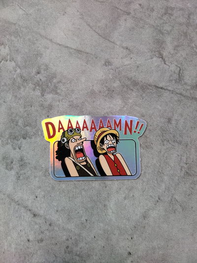 One piece daaamn - holográfico