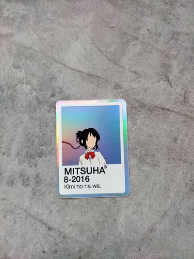 Your name mitsuha - holográfico