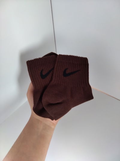Medias 1/4 - Nike chocolate