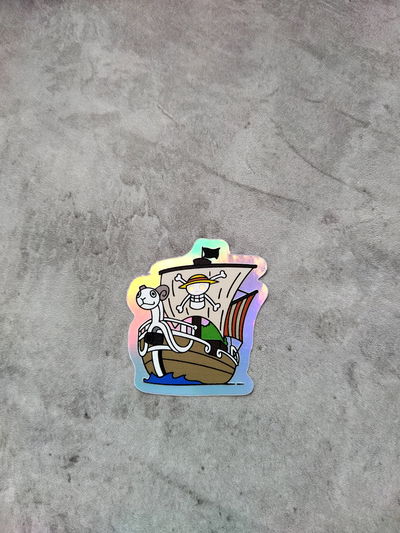 One piece going merry - holográfico