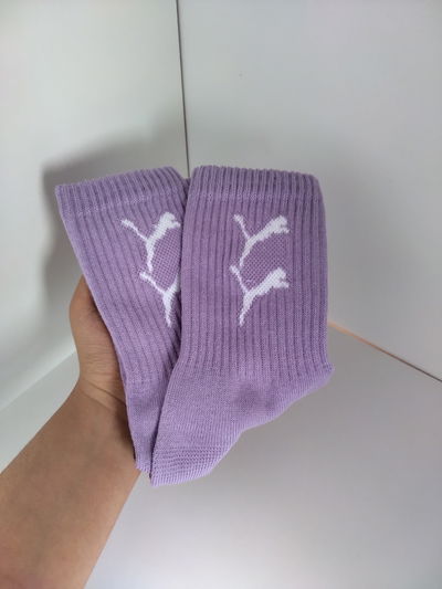 Medias tenis - puma lila